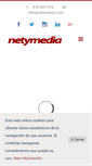 Mobile Screenshot of netymedia.com
