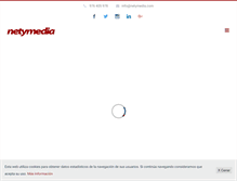 Tablet Screenshot of netymedia.com